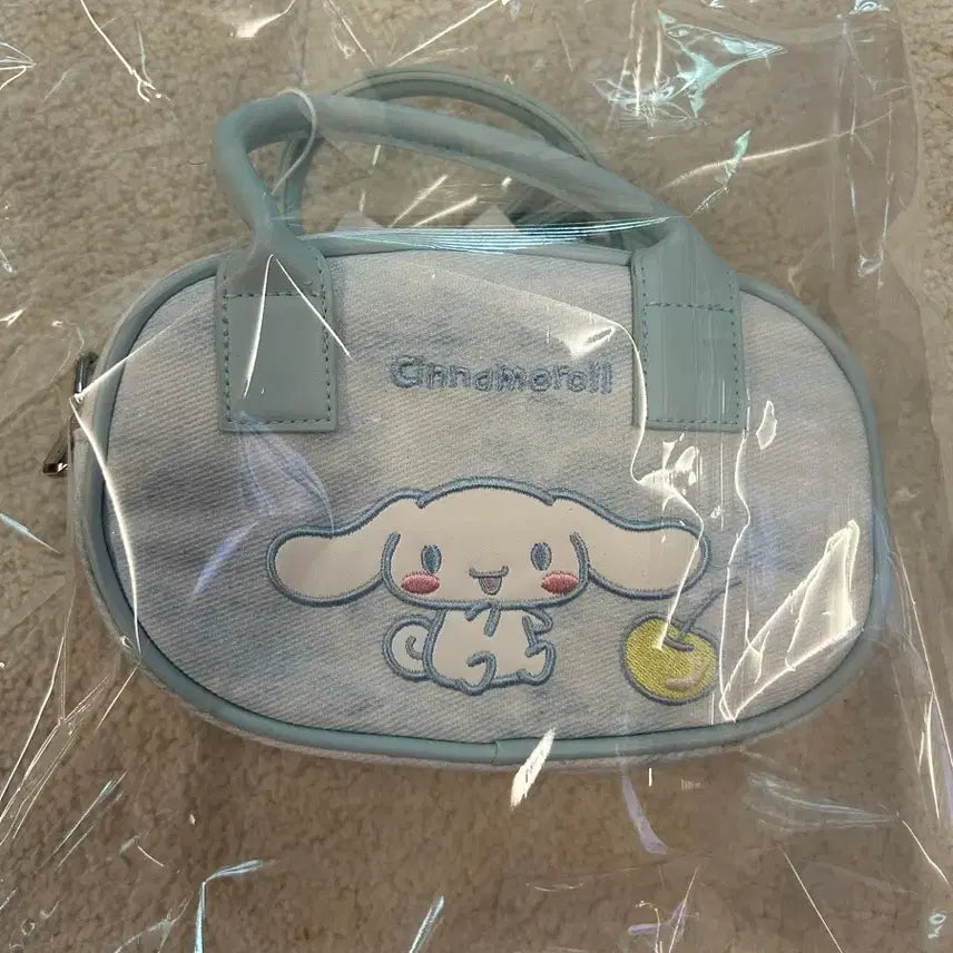 [BUNJANG] Cinnamoroll Pouch Denim / (새상품, 정품, 택있음)시나모롤 파우치