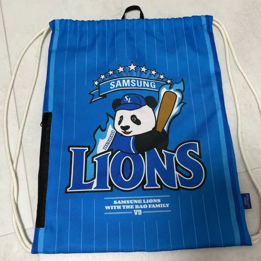 [BUNJANG] Samsung Lions Hoi-Bao Gym Sack / 삼성라이온즈 후이바오 짐색