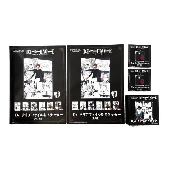 [BUNJANG] Death Note L Acrylic Block Bundle Set (5 pieces) / 5점 일괄) 데스노트 제일복권 엘 아크릴블록