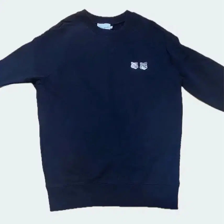 [BUNJANG] Maison Kitsuné Monochrome Double Fox Sweatshirt M / 메종키츠네 모노크롬 더블 폭스 맨투맨 M