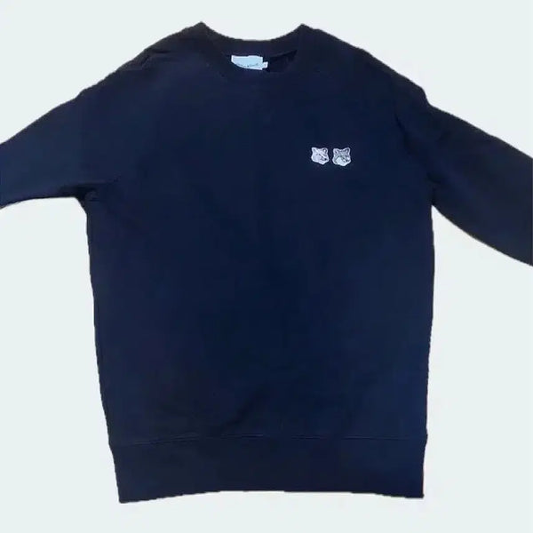 [BUNJANG] Maison Kitsuné Monochrome Double Fox Sweatshirt M / 메종키츠네 모노크롬 더블 폭스 맨투맨 M