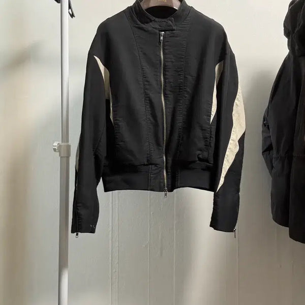 [BUNJANG] Lemard Biker Short Jacket (Black) / 급처!!르마드 바이커 숏 자켓 (블랙)