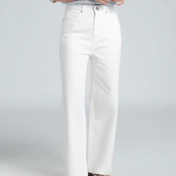 [BUNJANG] PVCS Summer Pleated Pants White S Short Length / PVCS 프븏스 프븍스 썸머 플와데 팬츠 화이트 S 숏기장 판매합니다.새상품!