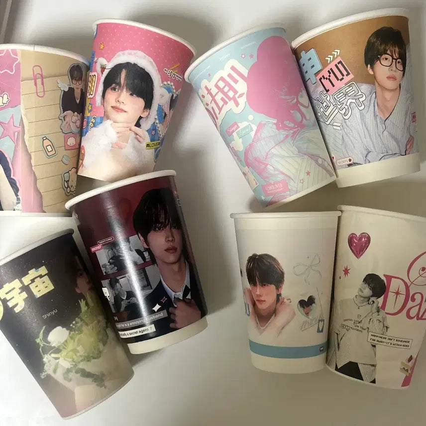 [BUNJANG] TWS Shinyu Birthday Cup Holder Bundle Set / 투어스 tws 신유 생일컵홀더 일괄 판매