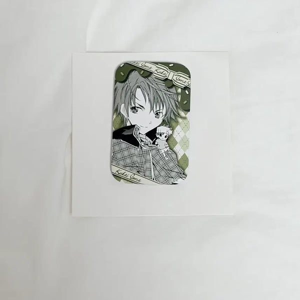 [BUNJANG] Shugo Chara! Sōma Square Pin Badge / 캐릭캐릭체인지 캐캐체 수호캐릭터 소마 사각 핀뱃지