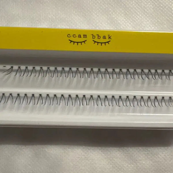 [BUNJANG] Bbak-bbak Individual Eyelash Extensions 10mm, 1 Column / 깜빡 속눈썹 10mm 띠크 1기둥