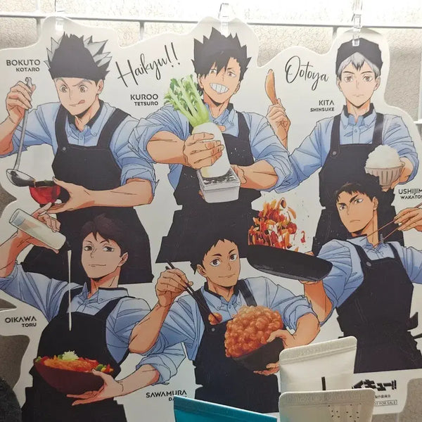 [BUNJANG] Ootoya x Haikyu!! Original Die-Cut Sticker / 오오토야x하이큐!! 오리지널 다이컷 스티커