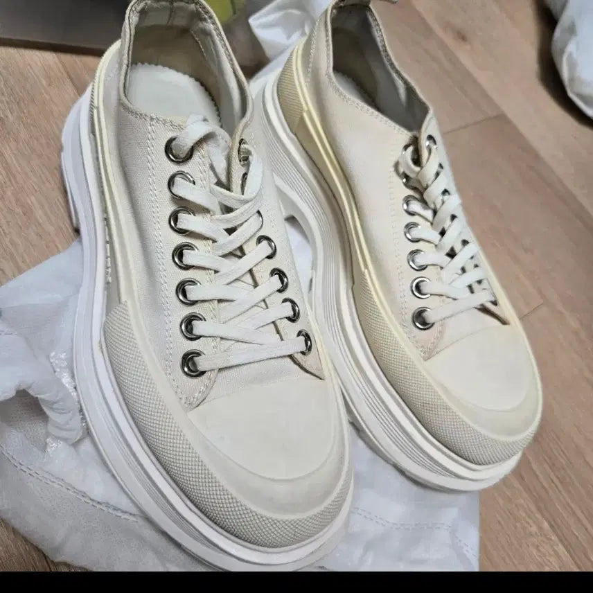 [BUNJANG] Alexander McQueen Tread Slick Sneakers / 알렉산더맥퀸 트레드 슬릭 스니커즈