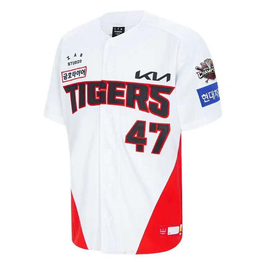 [BUNJANG] KIA Tigers 2024 Na Sung-bum Authentic Home Baseball Jersey XL / KIA 타이거즈 24 어센틱 나성범 홈 유니폼 xl