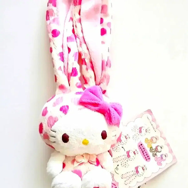 [BUNJANG] Hello Kitty Leopard and Bunny Plush Toys (Set of 2) / 호피 키티,바니 키티,토슬키 키티, 토끼 키티, 레오파드키티