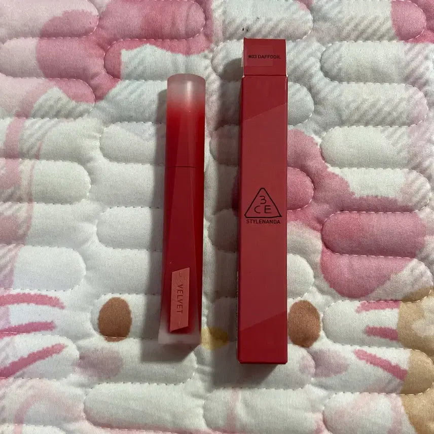 [BUNJANG] 3CE Velvet Lip Tint Flush Daffodil / 3ce 벨벳 립 틴트 플러쉬 다포딜 ㅌ