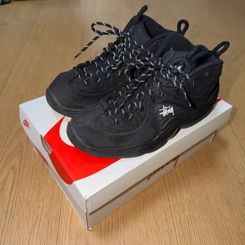 [BUNJANG] Nike x Stussy Air Penny II Black (260mm) / 나이키 x 스투시 에어 페니 2 블랙 260