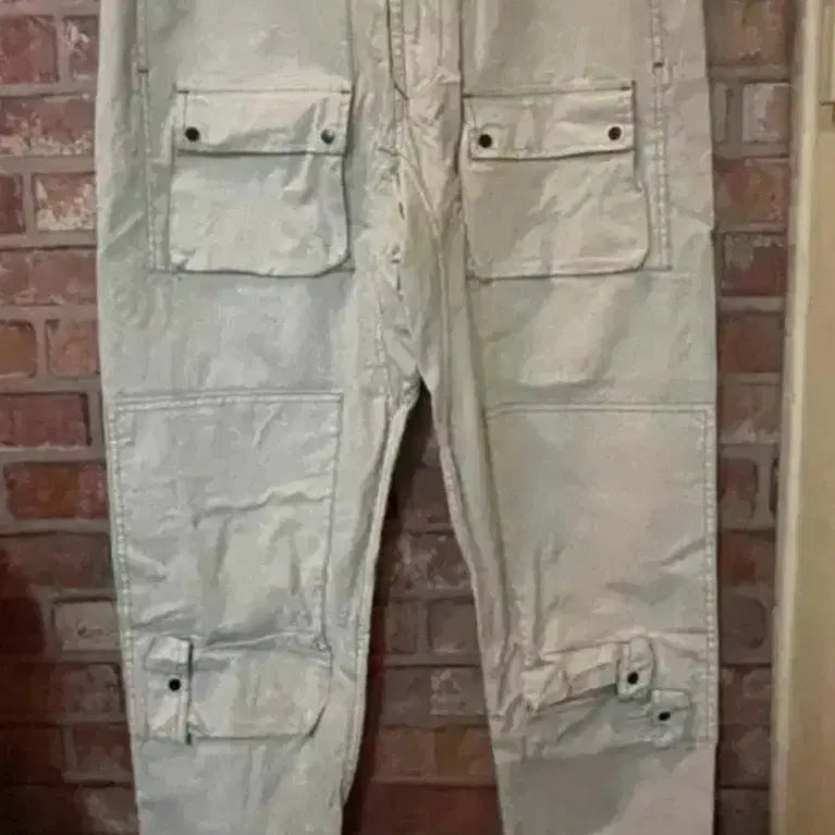 [BUNJANG] Stone Island Canvas Cargo Pants / 스톤아일랜드 캔버스 카고팬츠 (바지)