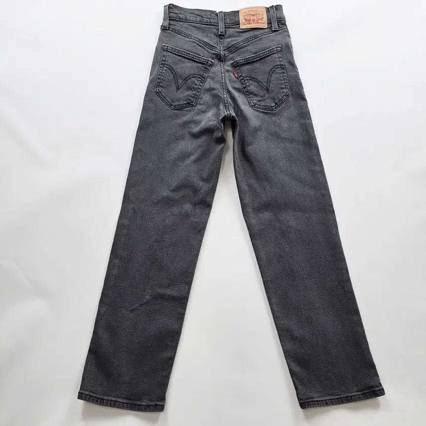 [BUNJANG] Levi's Gray Straight Fit Button Fly Jeans - Size 24 / 리바이스 청바지 그레이진 스판 버튼 데님 사이즈24 R6797