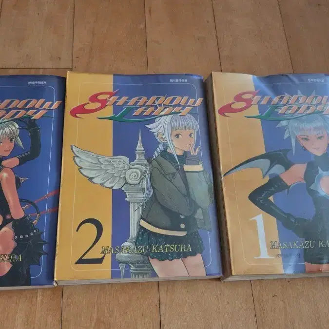 [BUNJANG] Shadow Lady Complete Set Vol. 1-3 / 고전만화 쉐도우레이디 1-3완결 전영소녀 비디오 작가