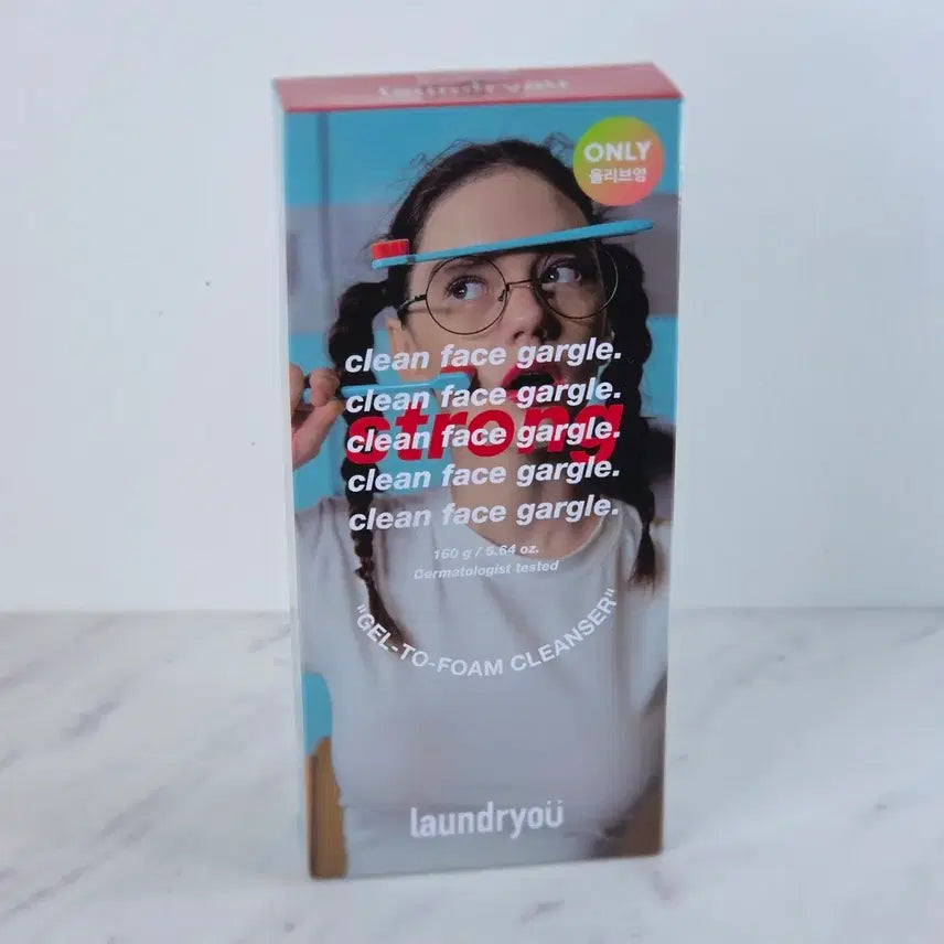 [BUNJANG] Laundry You Face Goggle Gel to Foam Cleanser Strong 160g / 런드리유 세안제 페이스 가글 젤 투 폼 클렌저 스트롱 160g