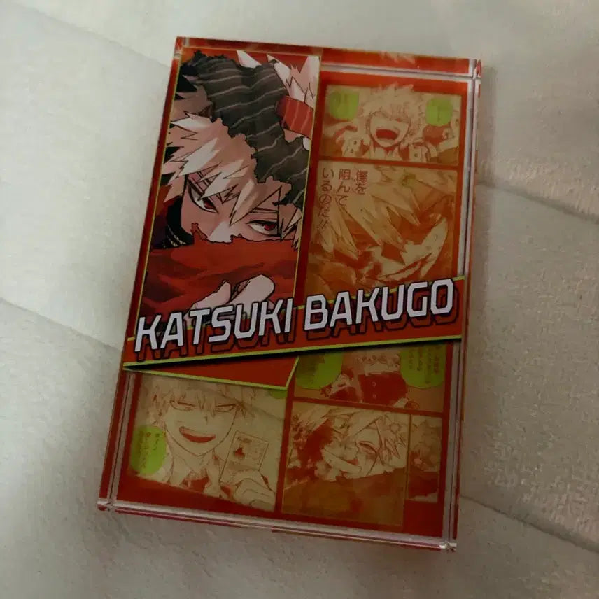 [BUNJANG] My Hero Academia Katsuki Bakugo Birthday Acrylic Block 2025 / 히로아카 바쿠고 생일 아크릴 블록 2025
