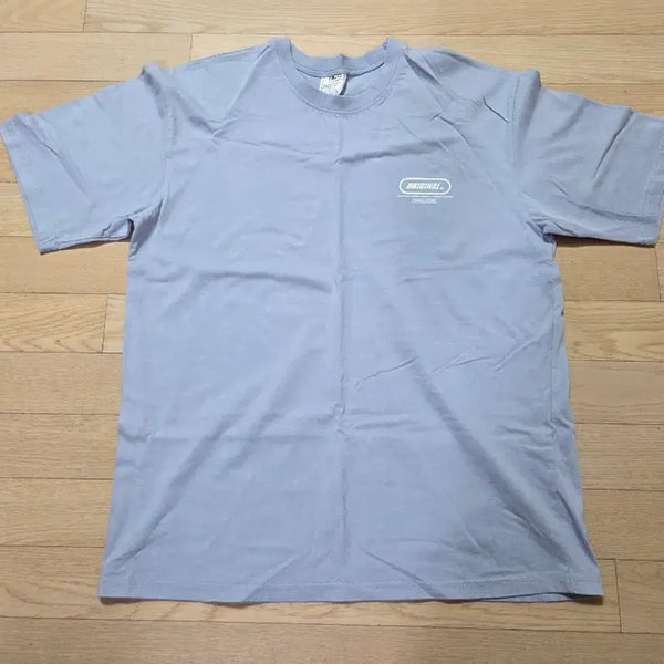 [BUNJANG] Men's Sky Blue Short Sleeve T-Shirt / 남자반팔 (하늘색, 착샷)