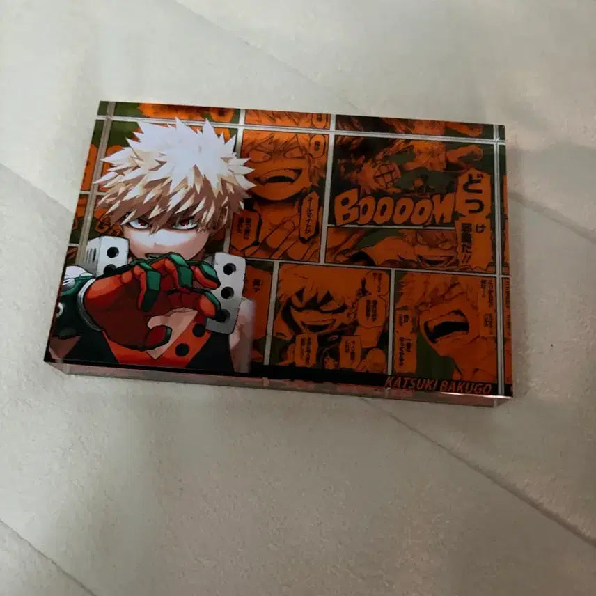 [BUNJANG] My Hero Academia Bakugo Birthday Acrylic Block 2022 / 히로아카 바쿠고 생일 아크릴 블록 2022