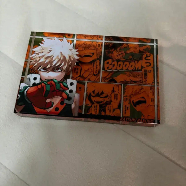 [BUNJANG] My Hero Academia Bakugo Birthday Acrylic Block 2022 / 히로아카 바쿠고 생일 아크릴 블록 2022