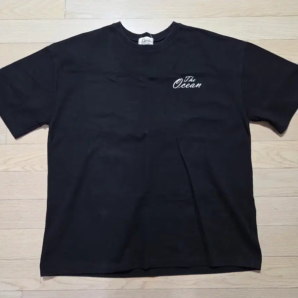 [BUNJANG] Men's Short Sleeve T-Shirt (Black) / 남자반팔 (블랙, 착샷)