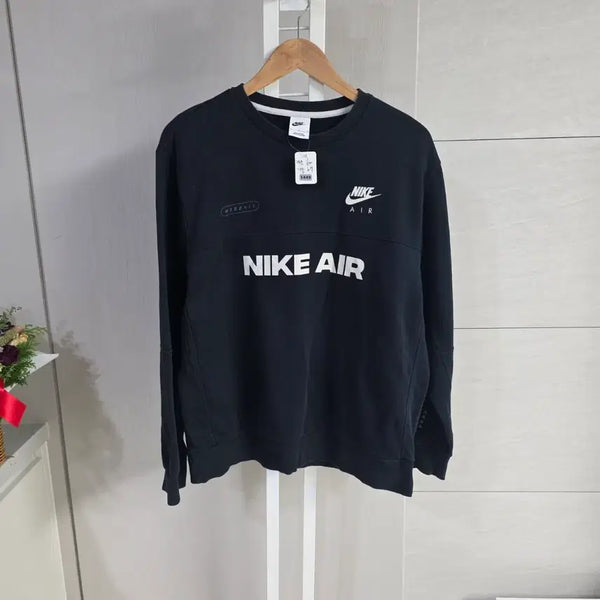 [BUNJANG] Nike Air Sweatshirt Black / 나이키 에어 맨투맨 블랙