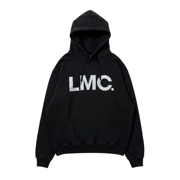 [BUNJANG] LMC Reflective Big Logo Hoodie Black (S) / (S) LMC 리플렉티브 빅로고 후드 티 블랙
