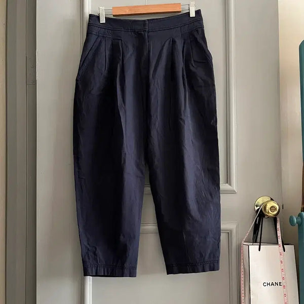 [BUNJANG] Ozweego 21SS Pintuck Crop Slacks Pants Size 67 / 21ss  오즈세컨 핀턱 크롭 슬랙스 팬츠 67사이즈
