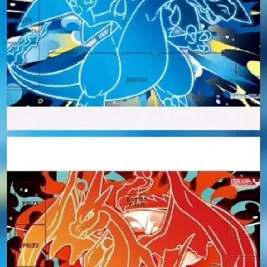 [BUNJANG] Pokemon TCG Playmat Mega Charizard X & Y / 포켓몬카드 플레이매트 메가리자몽 x & y 급처