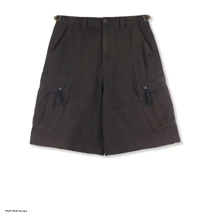[BUNJANG] Paren Vintage Cargo Shorts Charcoal / 퍼렌 빈티지 카고 쇼츠 차콜 1