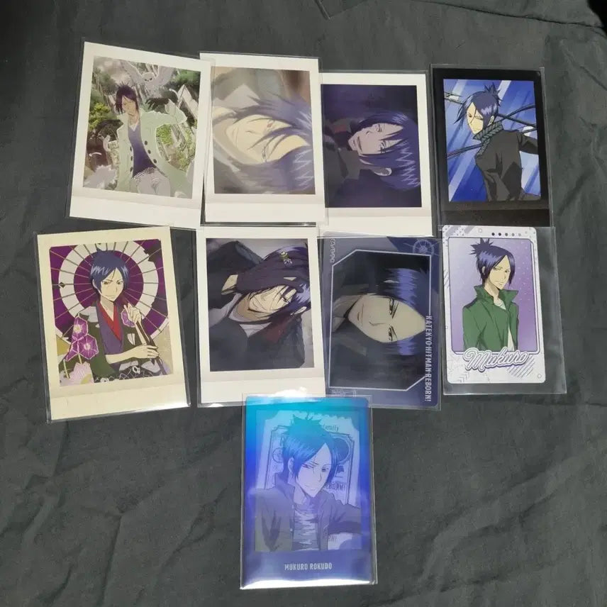[BUNJANG] Katekyo Hitman Reborn! Rokudo Mukuro Pascha Card & Paper Set / 가정교사히트맨리본 로쿠도무쿠로 파샤+지류 세트