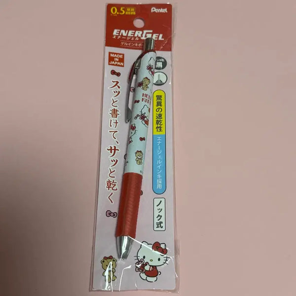 [BUNJANG] Pentel Hello Kitty EnerGel 0.5mm Black Gel Pen / 펜텔 헬로키티 에너겔 0.5mm 검정색 볼펜