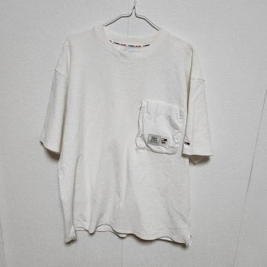 [BUNJANG] Tommy Hilfiger Men's Short Sleeve T-Shirt / 타미힐피거 남성 반팔티 100L@9993