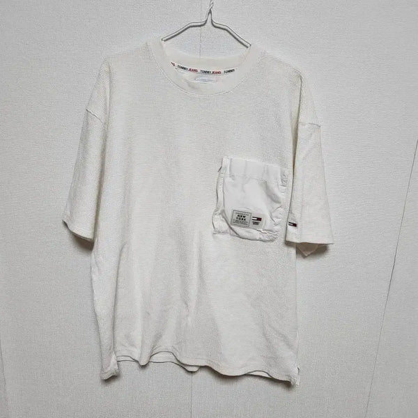 [BUNJANG] Tommy Hilfiger Men's Short Sleeve T-Shirt / 타미힐피거 남성 반팔티 100L@9993