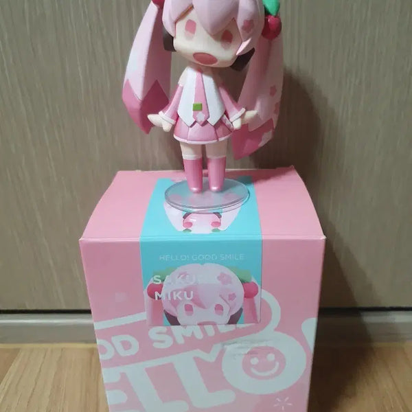 [BUNJANG] Hello Good Smile Sakura Miku Figure / 헬로굿스마일 미쿠 사쿠라 헬로 HELLO 피규어