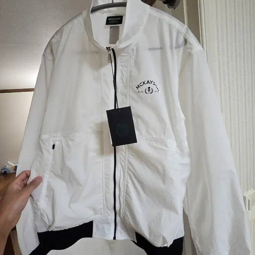 [BUNJANG] Mackaysen Men's Lightweight Stadium Jacket / 새상품)정품 맥케이슨남성 스타디움 경량 자켓(L,100)