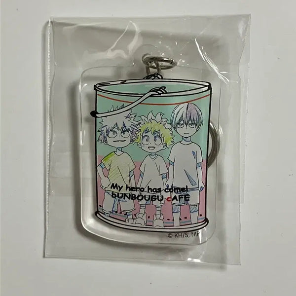 [BUNJANG] My Hero Academia Chibi Acrylic Keychain - Deku, Bakugo, Todoroki / 히로아카 나히아 치비 어린이 아크릴 키링 미도리야 바쿠고 토도로키
