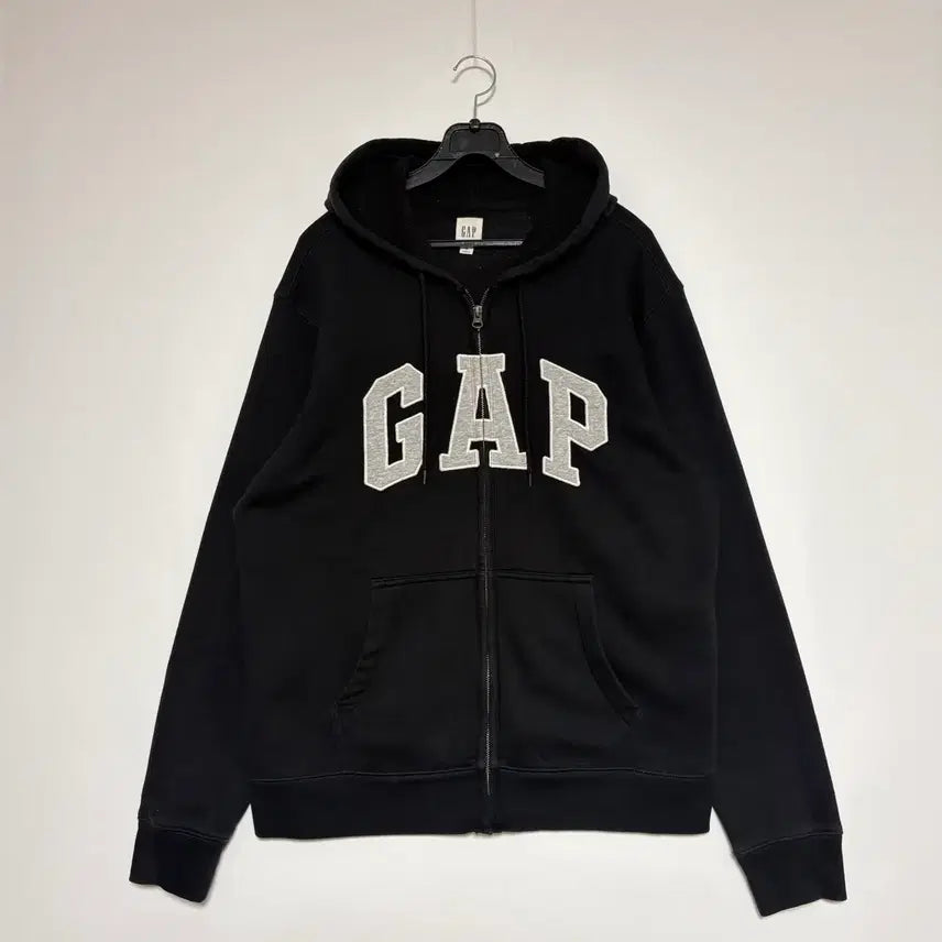 [BUNJANG] GAP Big Logo Hoodie Zip-Up M / 갭 후드집업