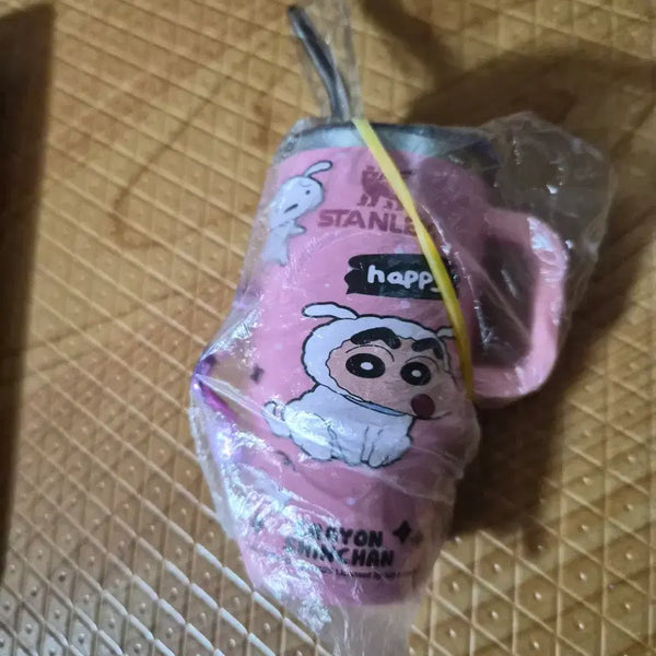 [BUNJANG] Crayon Shin-chan Tumbler Keychain Bundle / 짱구 텀블러키링.캐릭터키링 일괄 미사용