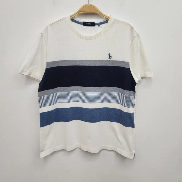 [BUNJANG] Hazzys Men's T-Shirt White Size 100 / 헤지스 남성 티셔츠 100사이즈