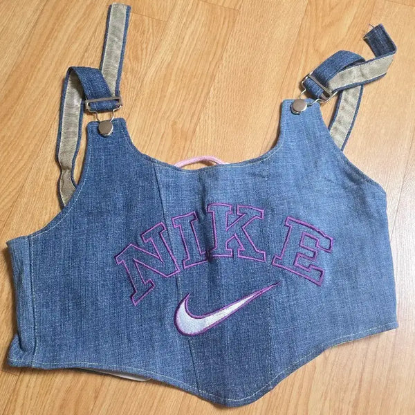 [BUNJANG] Vintage Nike Eyelet Tank Top / 빈티지 아일렛 나시