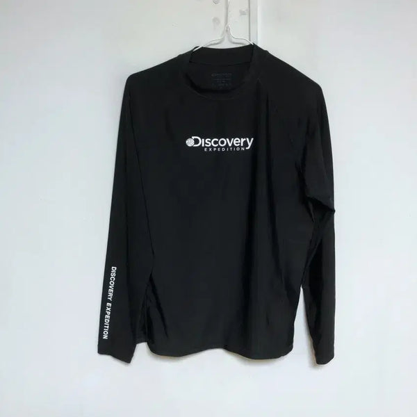 [BUNJANG] Discovery Men's Long Sleeve Rash Guard / 디스커버리 남성 래쉬가드 긴팔티 100L@9952