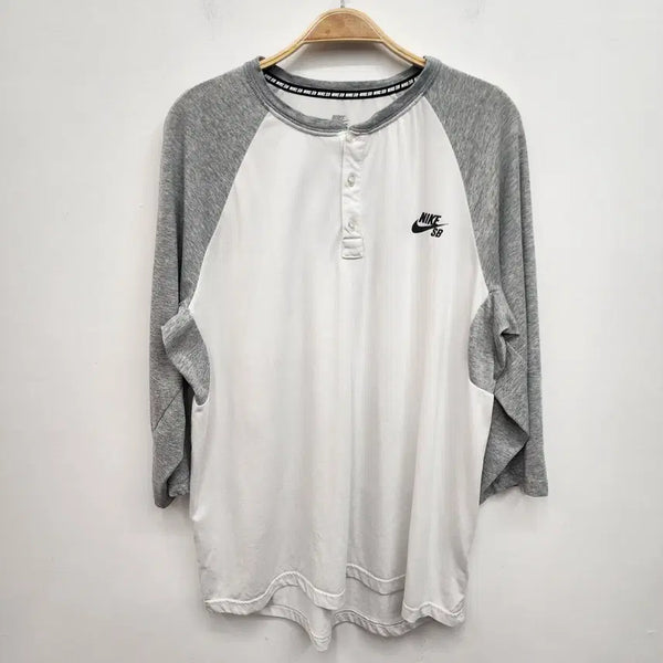 [BUNJANG] Nike Men's T-Shirt XL (White) / 나이키 남성 티셔츠 105사이즈