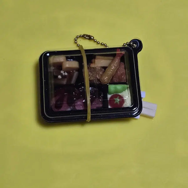 [BUNJANG] Lunch Box Food Gacha Charm Set / 도시락 가챠  음식가챠 키링