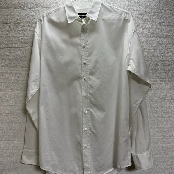 [BUNJANG] Dsquared2 White Button-Down Shirt / Dsquared2 화이트 버튼다운 셔츠