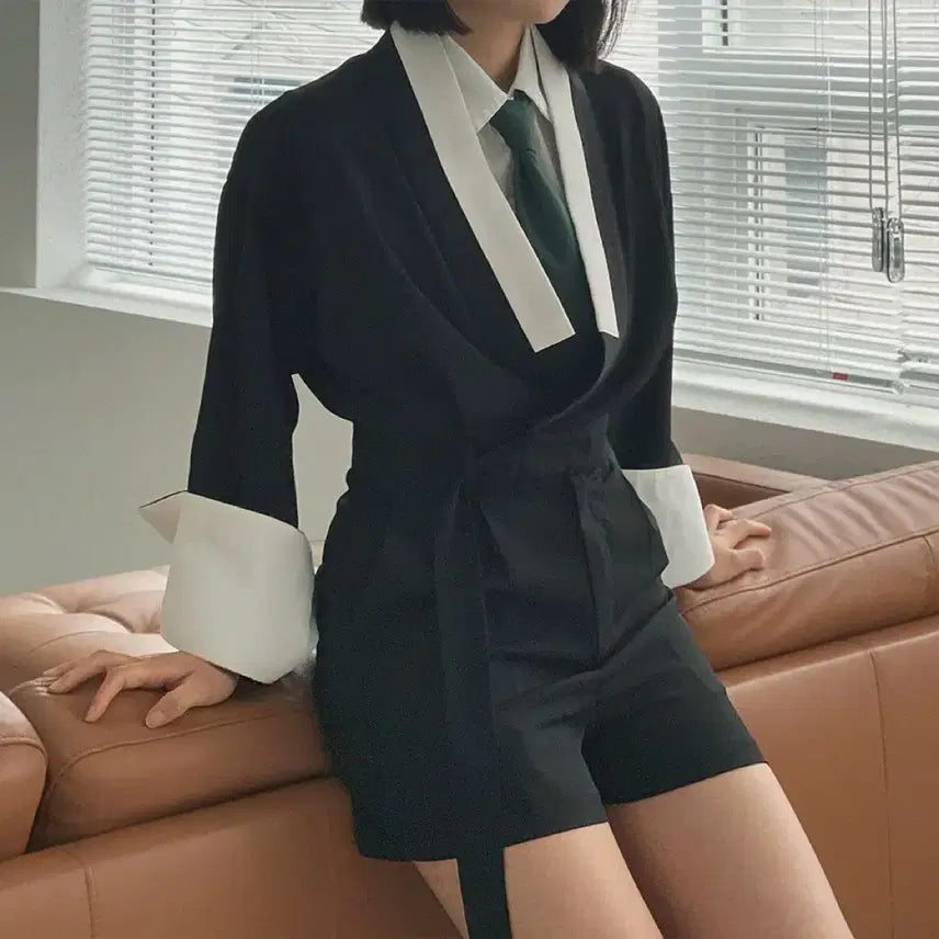 [BUNJANG] Cheonghyeon Lifestyle Hanbok Jumpsuit M / 청현 생활한복 점프수트 M