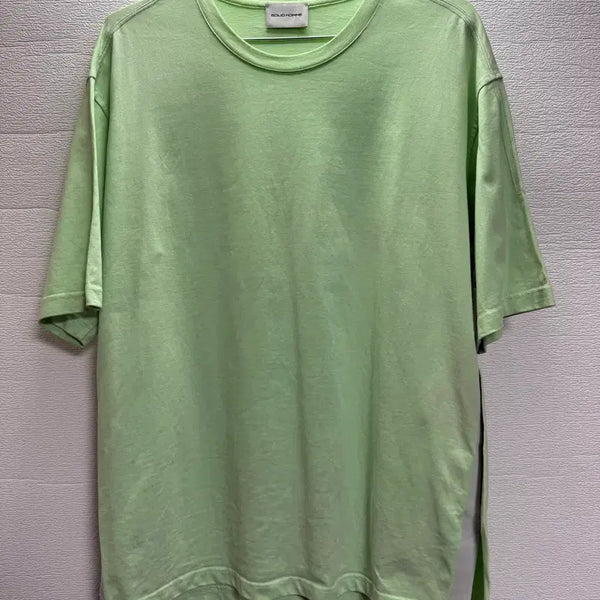 [BUNJANG] Solid Homme Mint Short Sleeve T-Shirt / 솔리드 옴므 반팔 티셔츠 민트색.