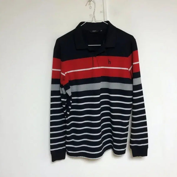 [BUNJANG] Hazzys Men's Long Sleeve T-Shirt M / 헤지스 남성 봄가을 긴팔티 95M@9970