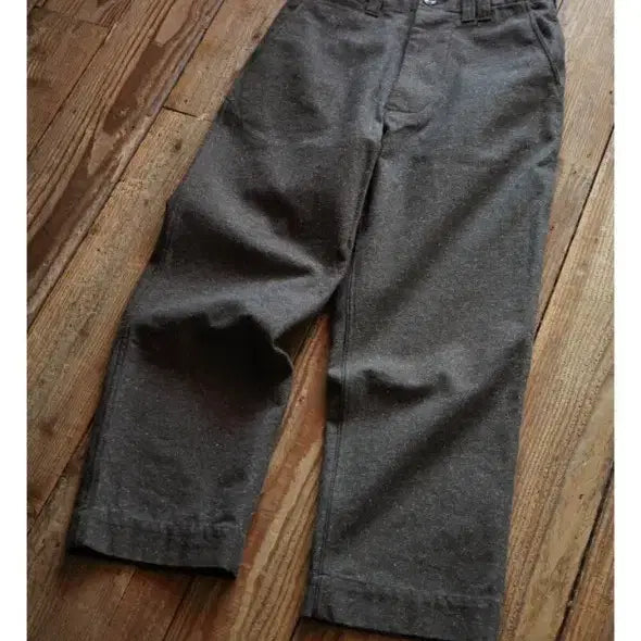 [BUNJANG] Wardrobe41 Work Pants Melange Brown / 워드로브41 워크팬츠