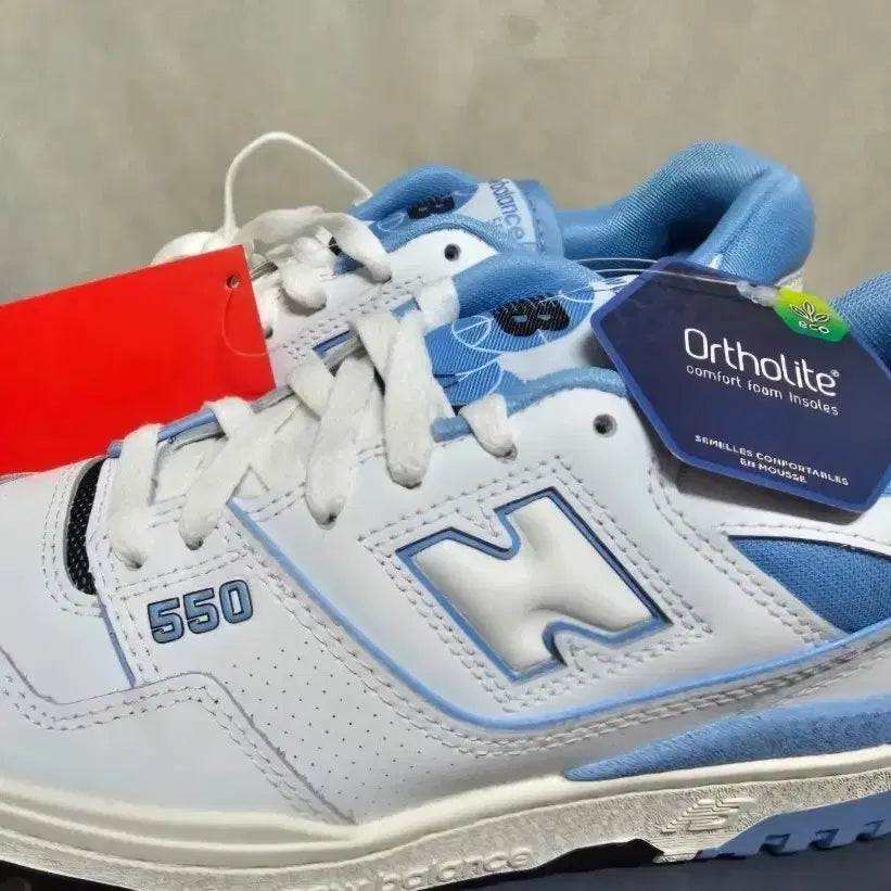 [BUNJANG] New Balance 550 White/Blue 235mm / 뉴발란스 550 화이트/블루 235mm